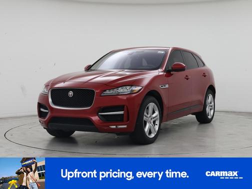 Red 2018 Jaguar F-PACE R-Sport