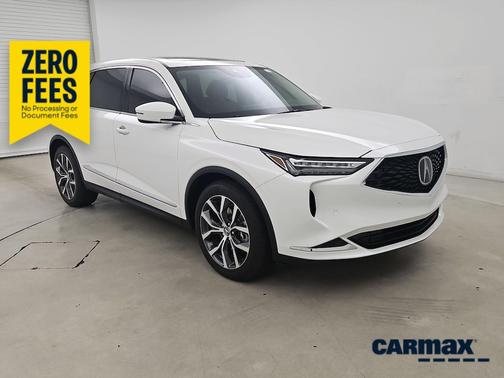 White 2024 Acura MDX Technology