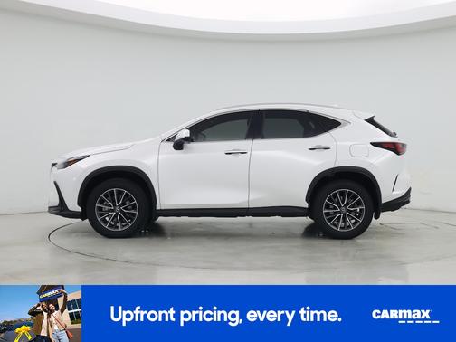 White 2025 Lexus NX 350h