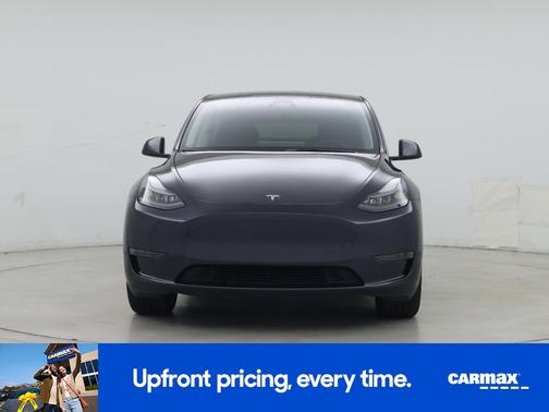 Gray 2025 Tesla Model Y Long Range