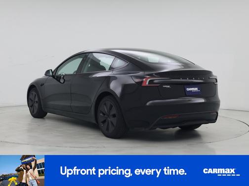 Black 2025 Tesla Model 3 Long Range
