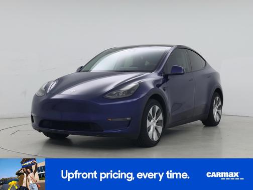 Blue 2023 Tesla Model Y Long Range