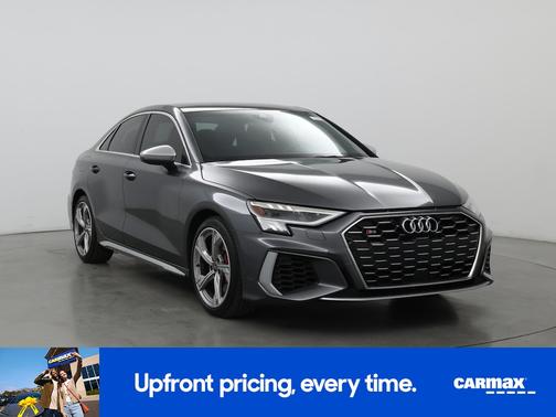 Gray 2023 Audi S3 Premium Plus