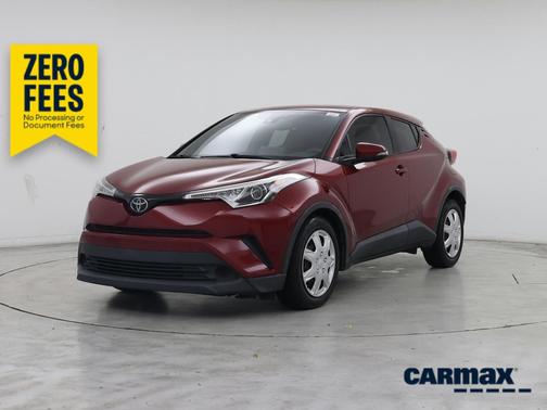 Red 2019 Toyota C-HR LE