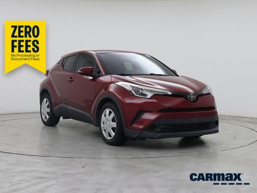 Red 2019 Toyota C-HR LE