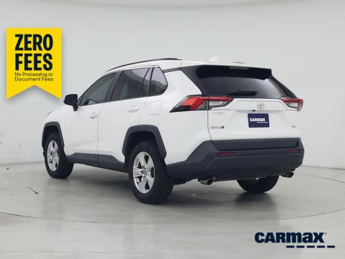 White 2021 Toyota RAV4 XLE