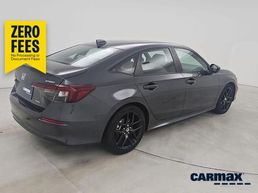 Gray 2025 Honda Civic Hybrid Sport