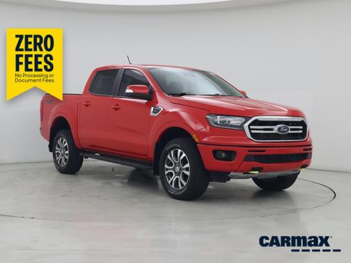 Red 2020 Ford Ranger Lariat