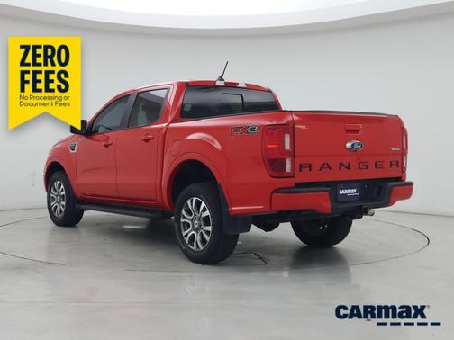 Red 2020 Ford Ranger Lariat