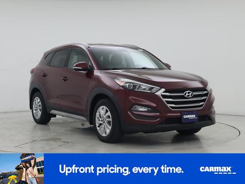 Burgundy 2017 Hyundai TUCSON SE Plus