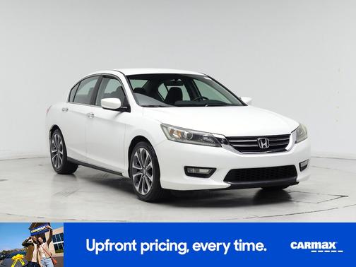 White 2015 Honda Accord Sport Sedan