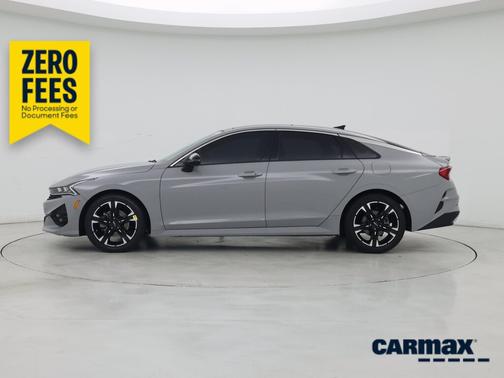 Gray 2022 Kia K5 GT-Line
