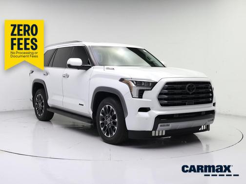 White 2024 Toyota Sequoia Limited