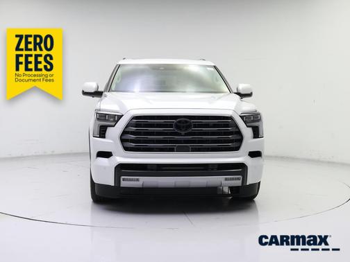 White 2024 Toyota Sequoia Limited