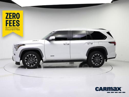 White 2024 Toyota Sequoia Limited