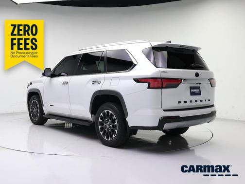 White 2024 Toyota Sequoia Limited