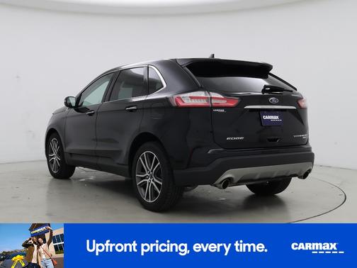 Black 2020 Ford Edge Titanium