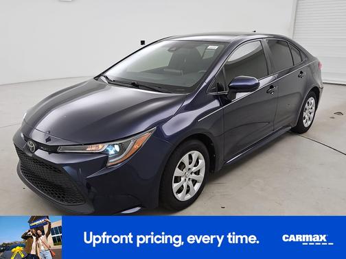 Blue 2021 Toyota Corolla LE