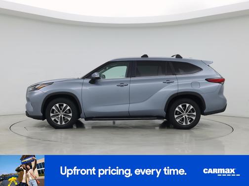 Blue 2023 Toyota Highlander XLE