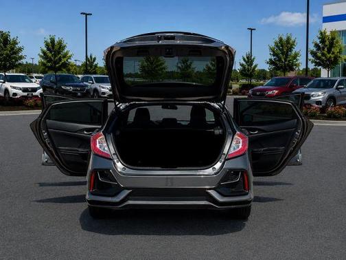 Gray 2021 Honda Civic LX