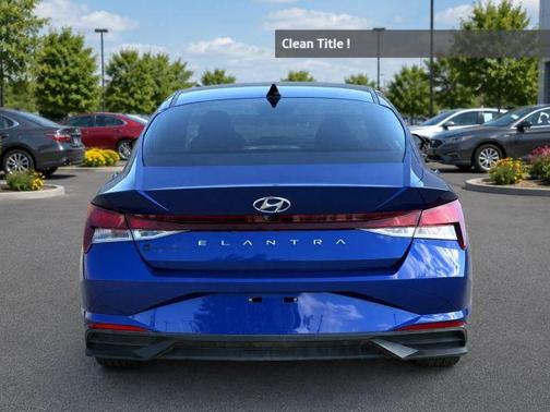 Blue 2023 Hyundai ELANTRA SEL