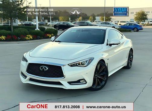 2018 INFINITI Q60 3.0t Red Sport 400