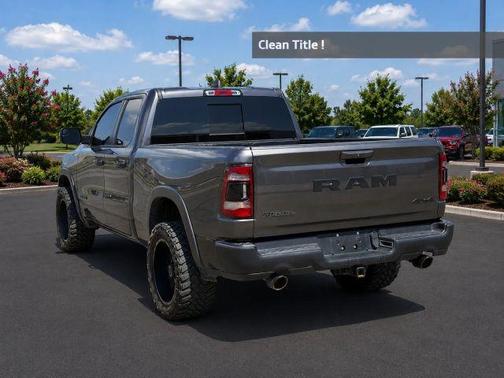 Gray 2019 RAM 1500 Rebel