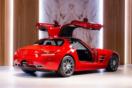 AMG Le Mans Red 2011 Mercedes-Benz SLS AMG Base