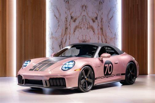 Paint to Sample Frozen Berry Metallic 2026 Porsche 911 Spirit 70 Cabriolet
