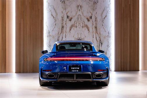 Lugano Blue 2026 Porsche 911 Turbo S