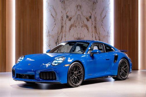 Lugano Blue 2026 Porsche 911 Turbo S