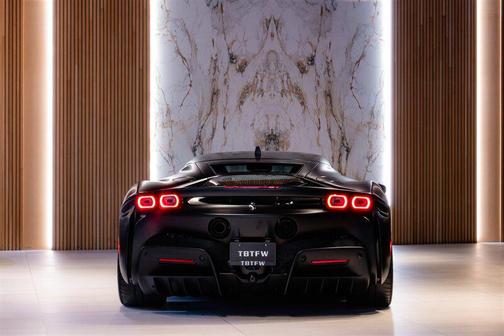 Nero Daytona Metallic 2021 Ferrari SF90 Stradale