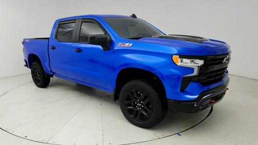 Riptide Blue Metallic 2025 Chevrolet Silverado 1500 LT Trail Boss