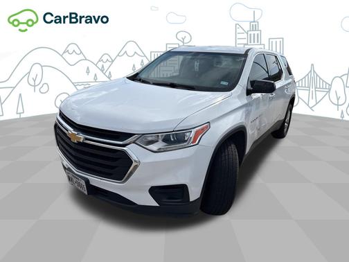 Summit White 2020 Chevrolet Traverse LS