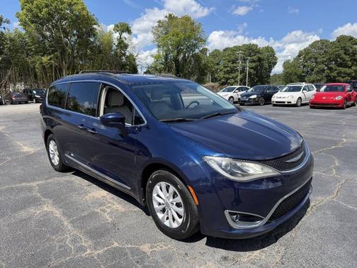 Jazz Blue Pearlcoat 2017 Chrysler Pacifica Touring-L