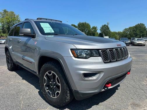 Billet Silver Metallic Clearcoat 2017 Jeep Grand Cherokee Trailhawk