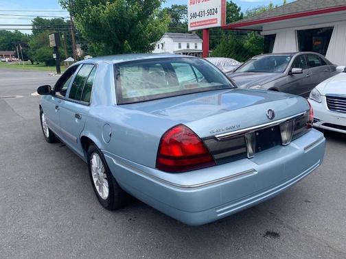 Blue 2010 Mercury Grand Marquis LS