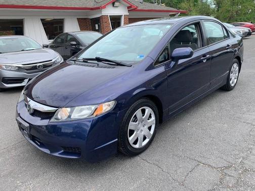 Blue 2010 Honda Civic LX