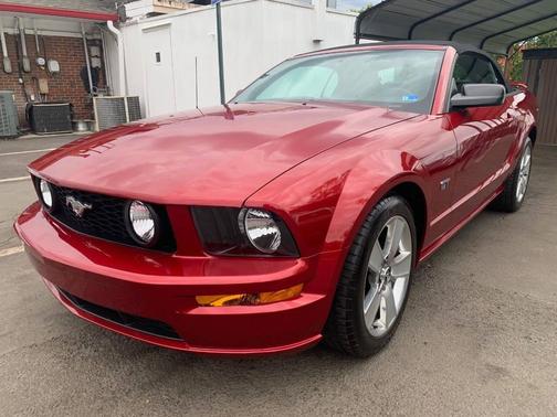 Red 2007 Ford Mustang GT