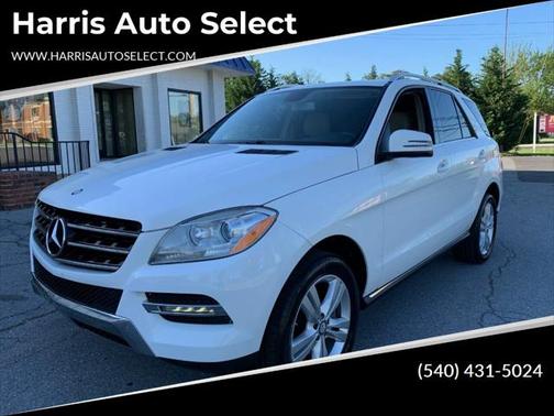 White 2014 Mercedes-Benz M-Class 4MATIC