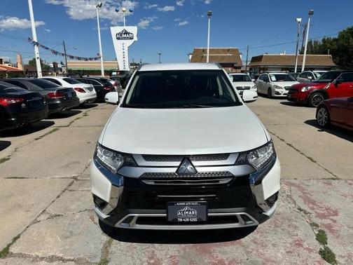 Pearl White 2020 Mitsubishi Outlander SEL S-AWC
