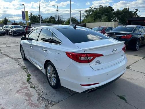 Quartz White Pearl 2015 Hyundai SONATA Limited