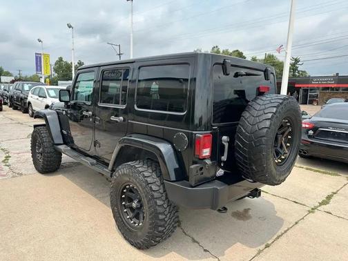 Black Clearcoat 2012 Jeep Wrangler Unlimited Altitude