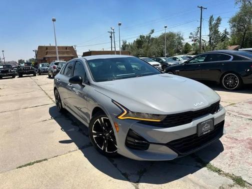Wolf Gray 2022 Kia K5 GT-Line