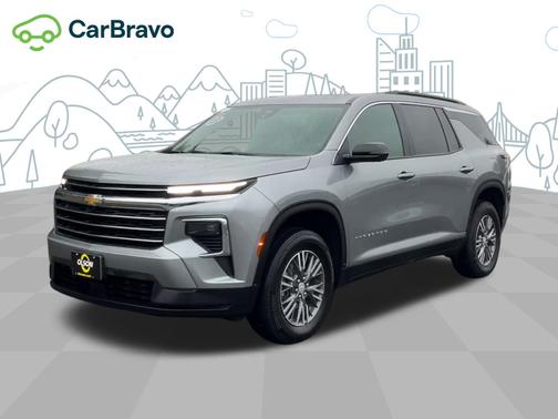 Sterling Gray Metallic 2026 Chevrolet Traverse LT