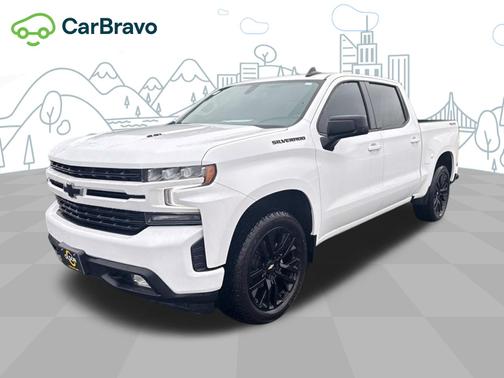Summit White 2021 Chevrolet Silverado 1500 RST