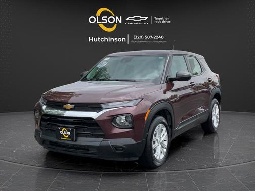 Mahogany Red Metallic 2023 Chevrolet Trailblazer LS