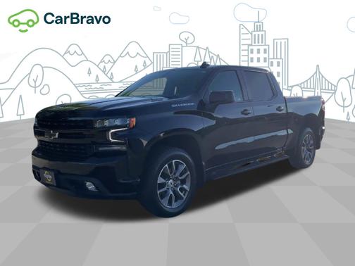 Mosaic Black Metallic 2021 Chevrolet Silverado 1500 RST
