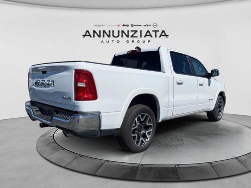 Bright White Clearcoat 2025 RAM 1500 Laramie