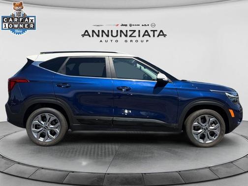 Dark Ocean Blue 2024 Kia Seltos S